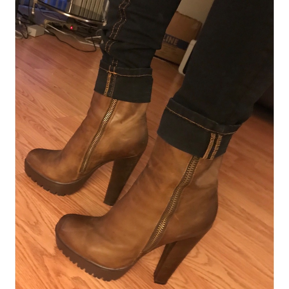 William Rast Double Zip Boot